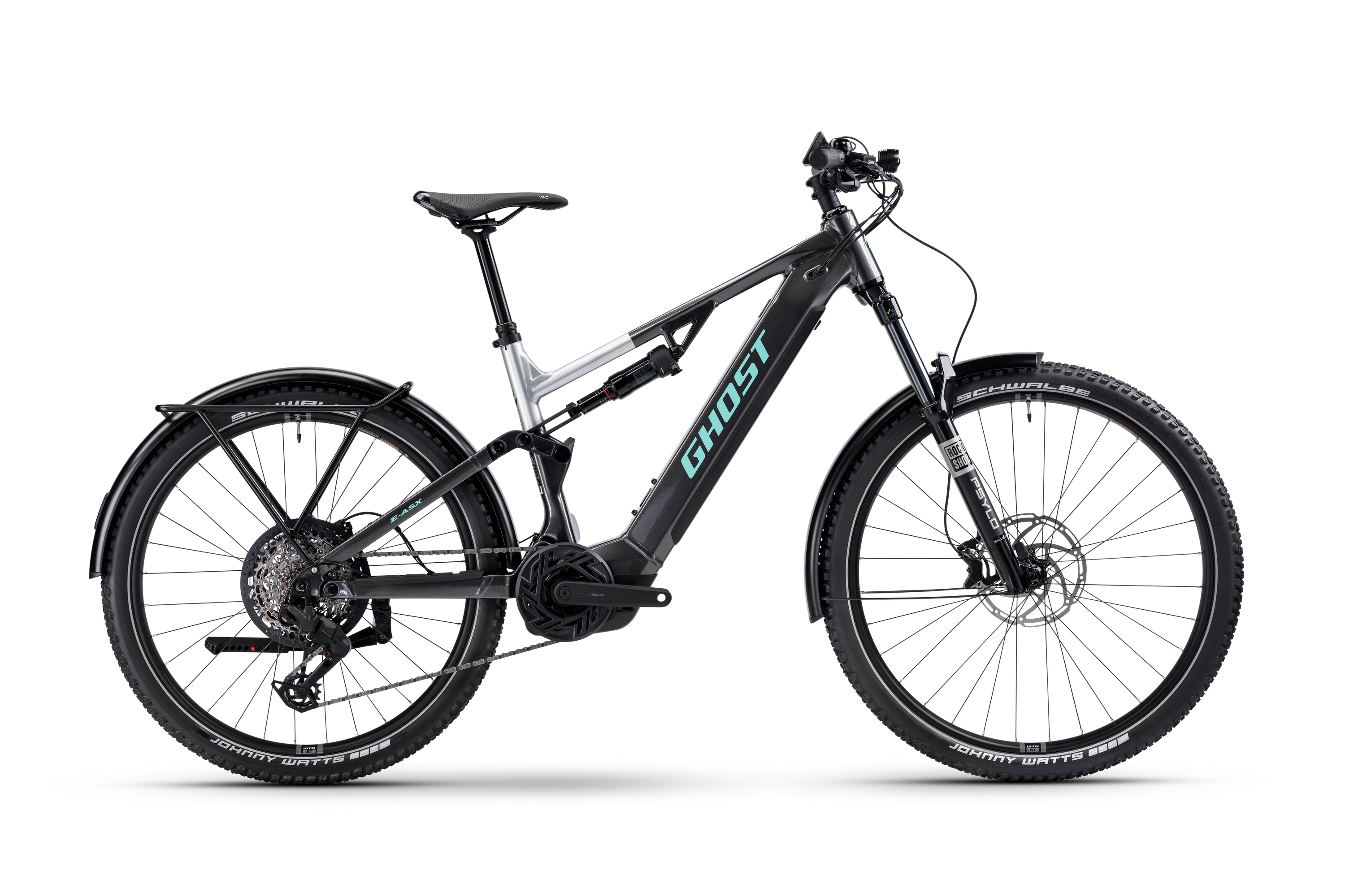 Ghost E-ASX UNIVERSAL HIGH EQ schwarz | 800WH | E-MTB Fully | 2026 | Kettenschaltung