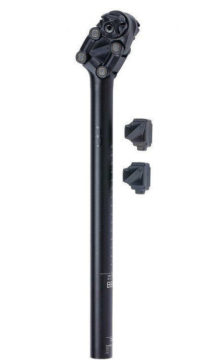 fahrrad.de sattelstütze Sattelstütze BSP-42 ActionPost Aussetzung 400mm schwarz 31.6