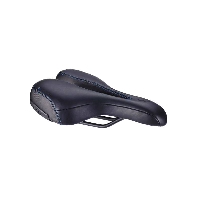 fahrradsattel leder schwarz Trekking Sattel SportPlus Active Leder schwarz