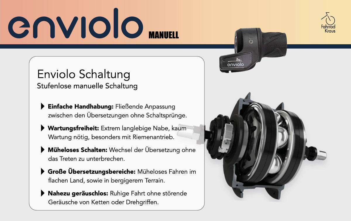 Kalkhoff IMAGE 5.B EXCITE+ ABS schwarz | 625WH | E-Bike Damen Trekking | 2024 | Enviolo