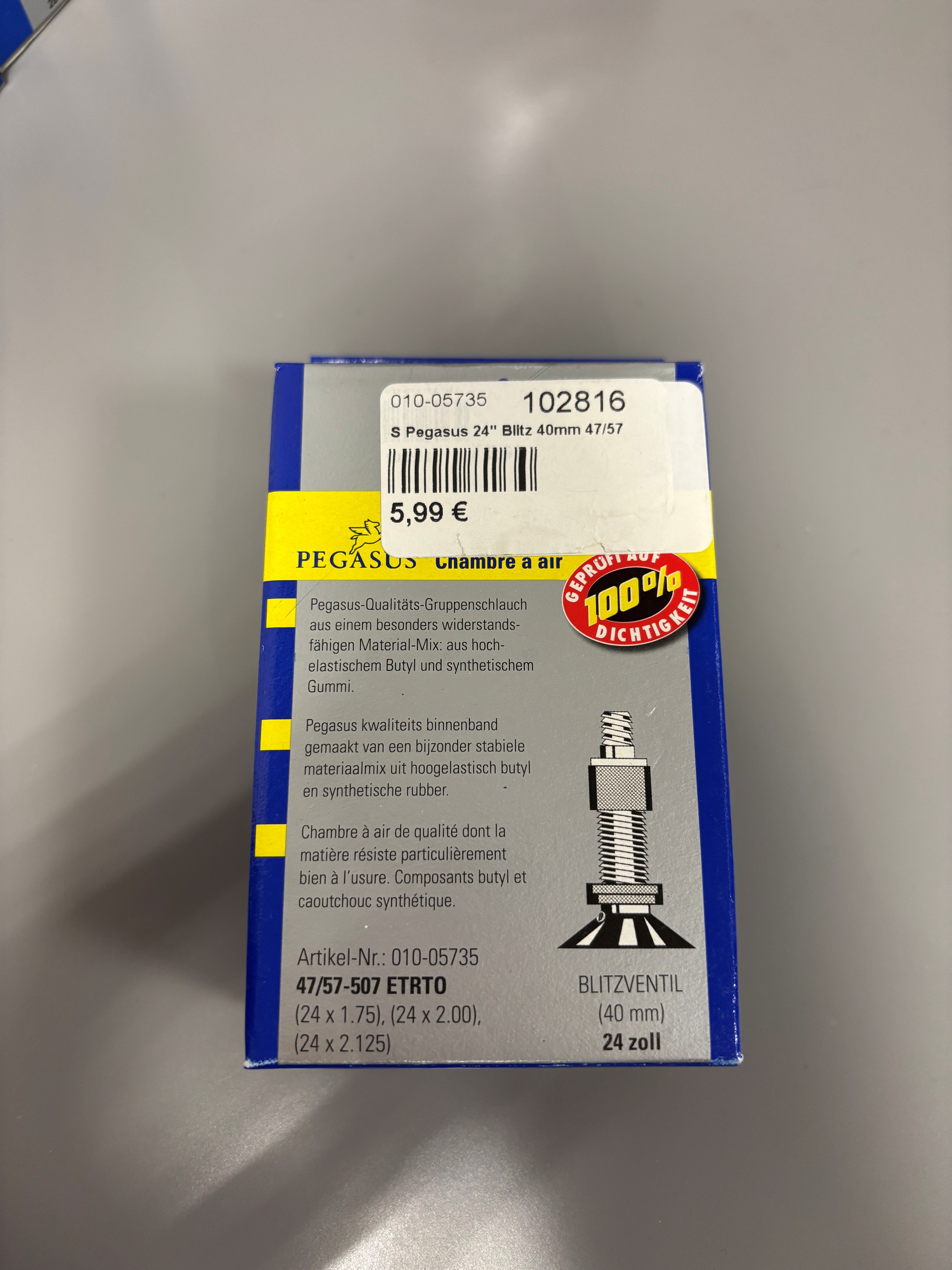 Pegasus Schlauch 24" Blitz 40mm 47/57-507