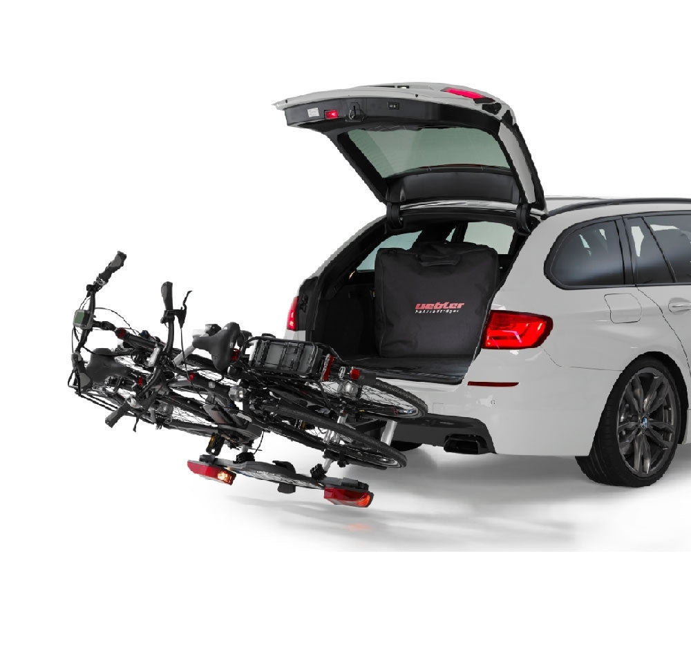 uebler fahrradanhänger Uebler X21 S AHK Fahrradträger für 2 Räder klappbar
