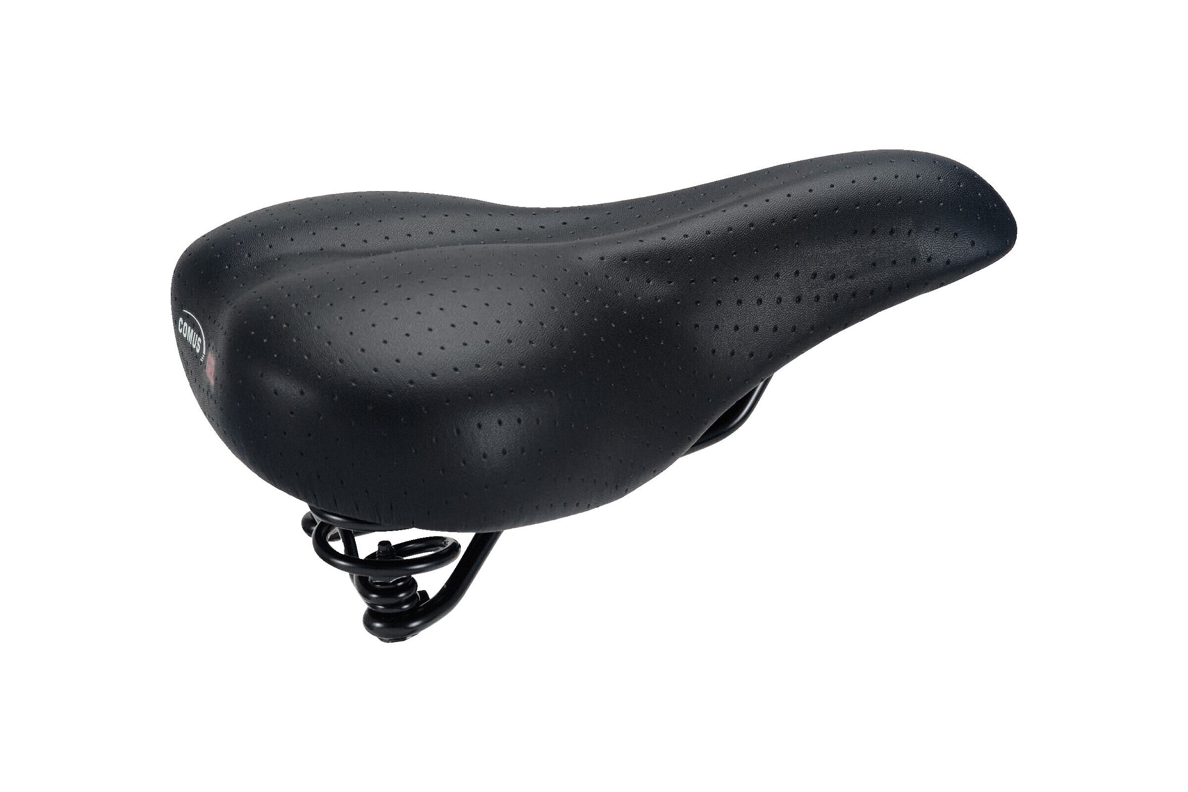 Sattel Trekking Herren Gel schwarz