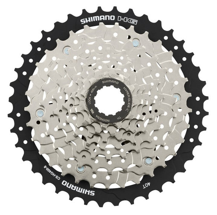 Shimano Kassette CS HG400 8fach 11-40 Zähne Stahl