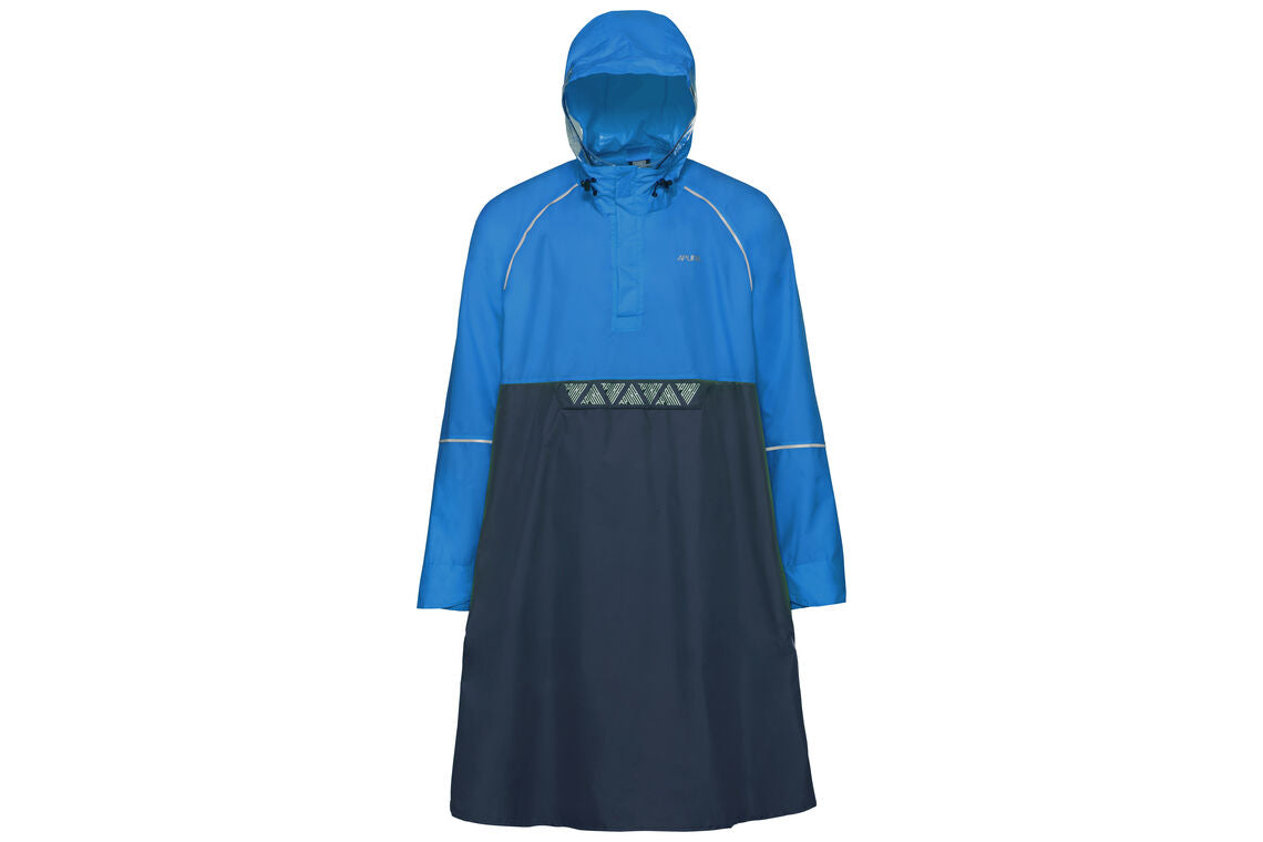 Apura Commuting Regenponcho L/XL blau