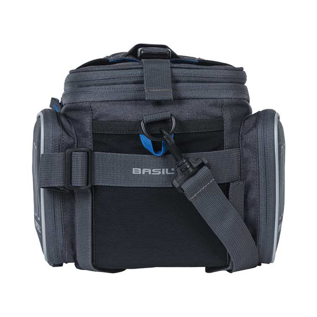 Basil Gepäckträgertasche Sport Design Trunkbag grau 7-12L