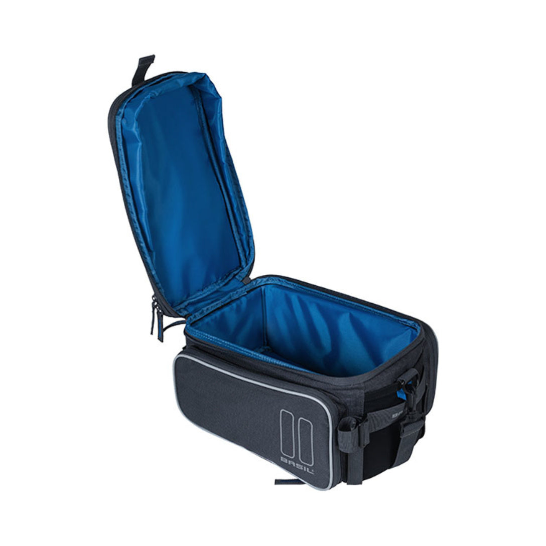 Basil Gepäckträgertasche Sport Design Trunkbag grau 7-12L