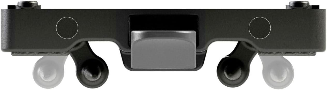 Racktime Snap It Adapterplatte verstellbar schwarz