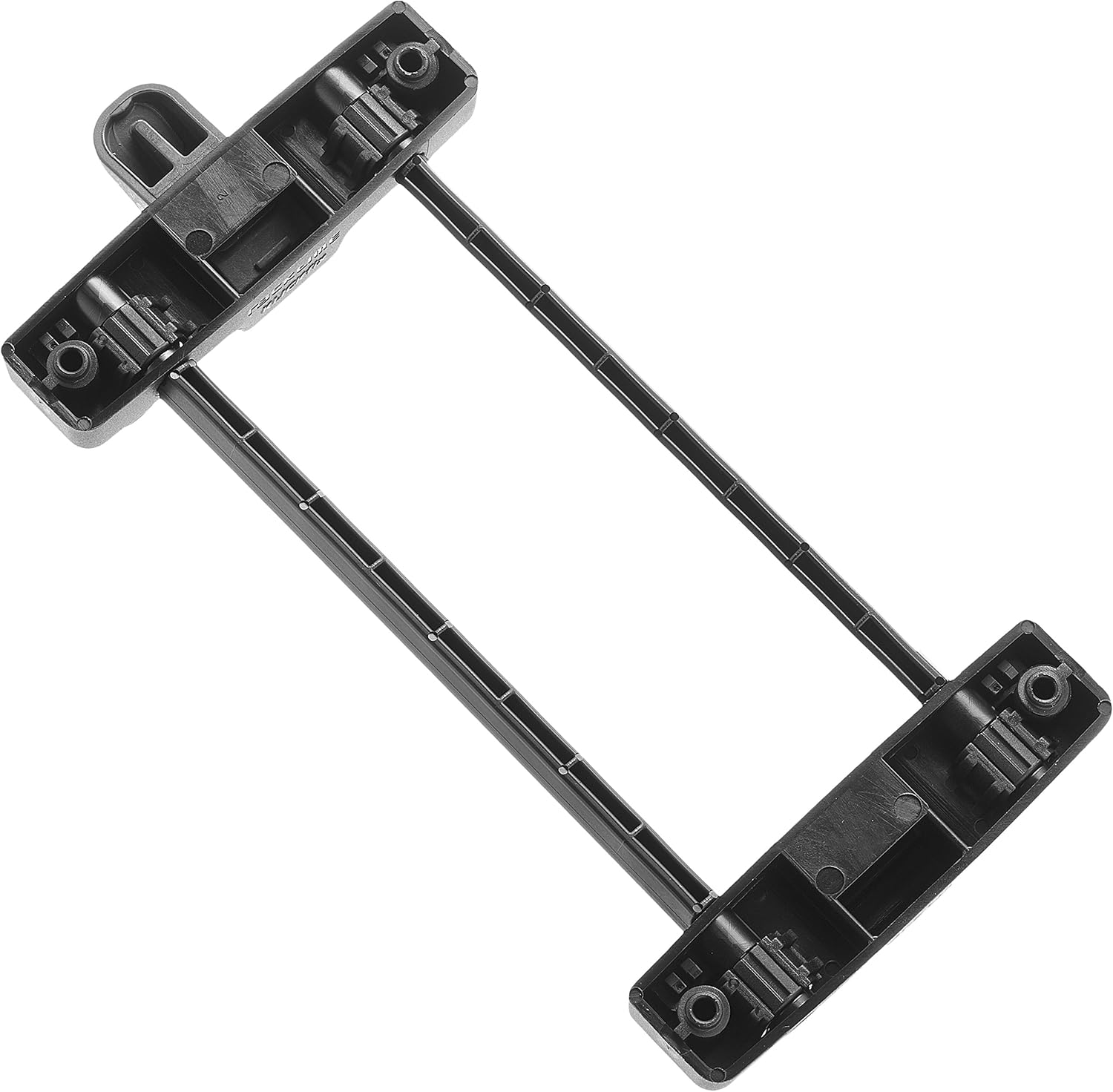 Racktime Snap It Adapterplatte verstellbar schwarz