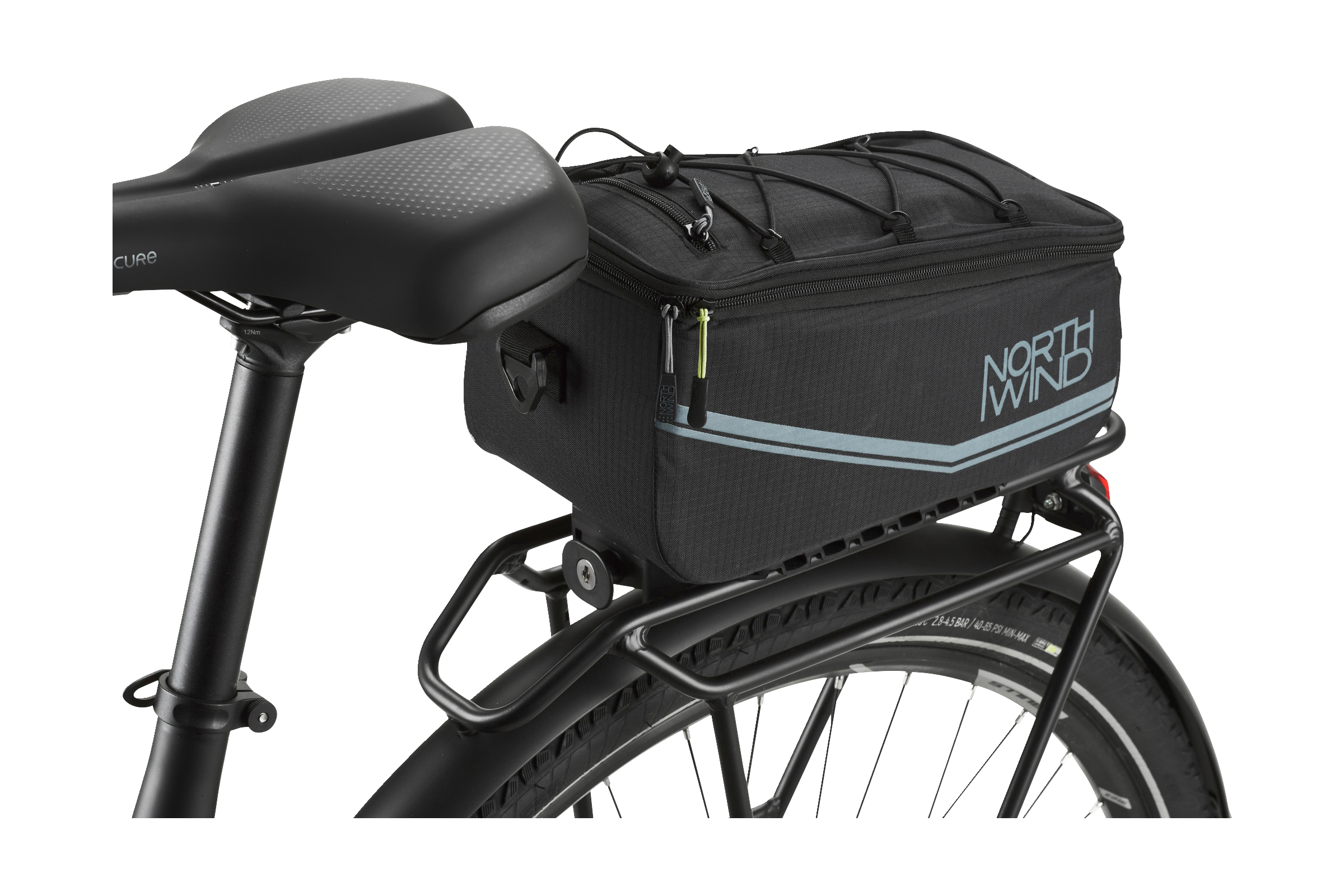 Northwind Gepäckträgertasche Smartbag Pure ML-T schwarz