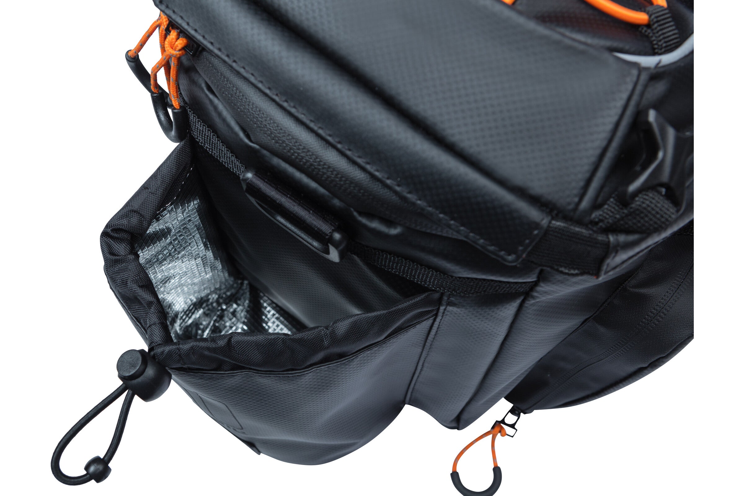 Basil Gepäckträgertasche Miles XL Pro schwarz 36L