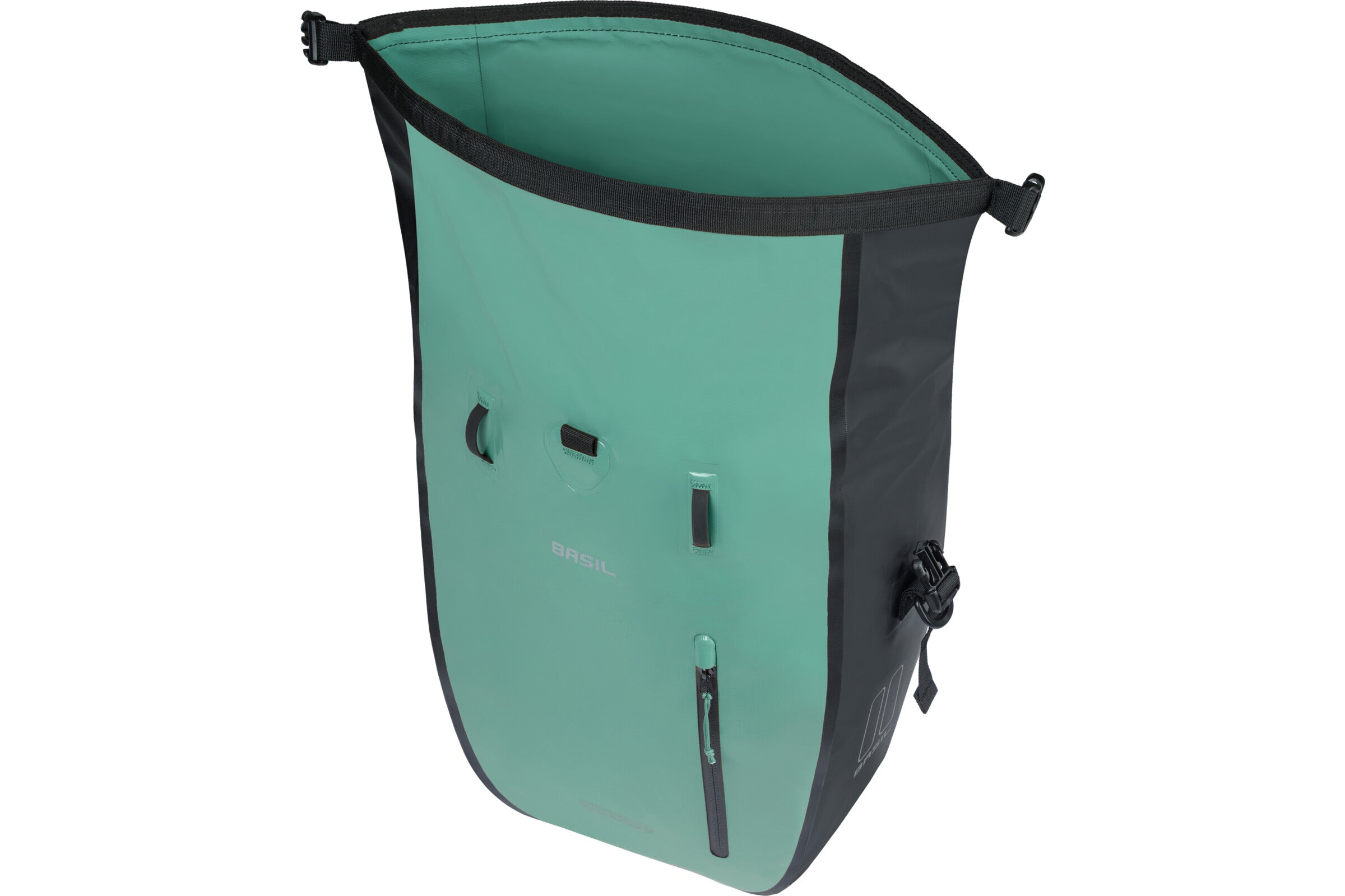 Basil Gepäckträgertasche Rivo L MIK Hooks grün 31L