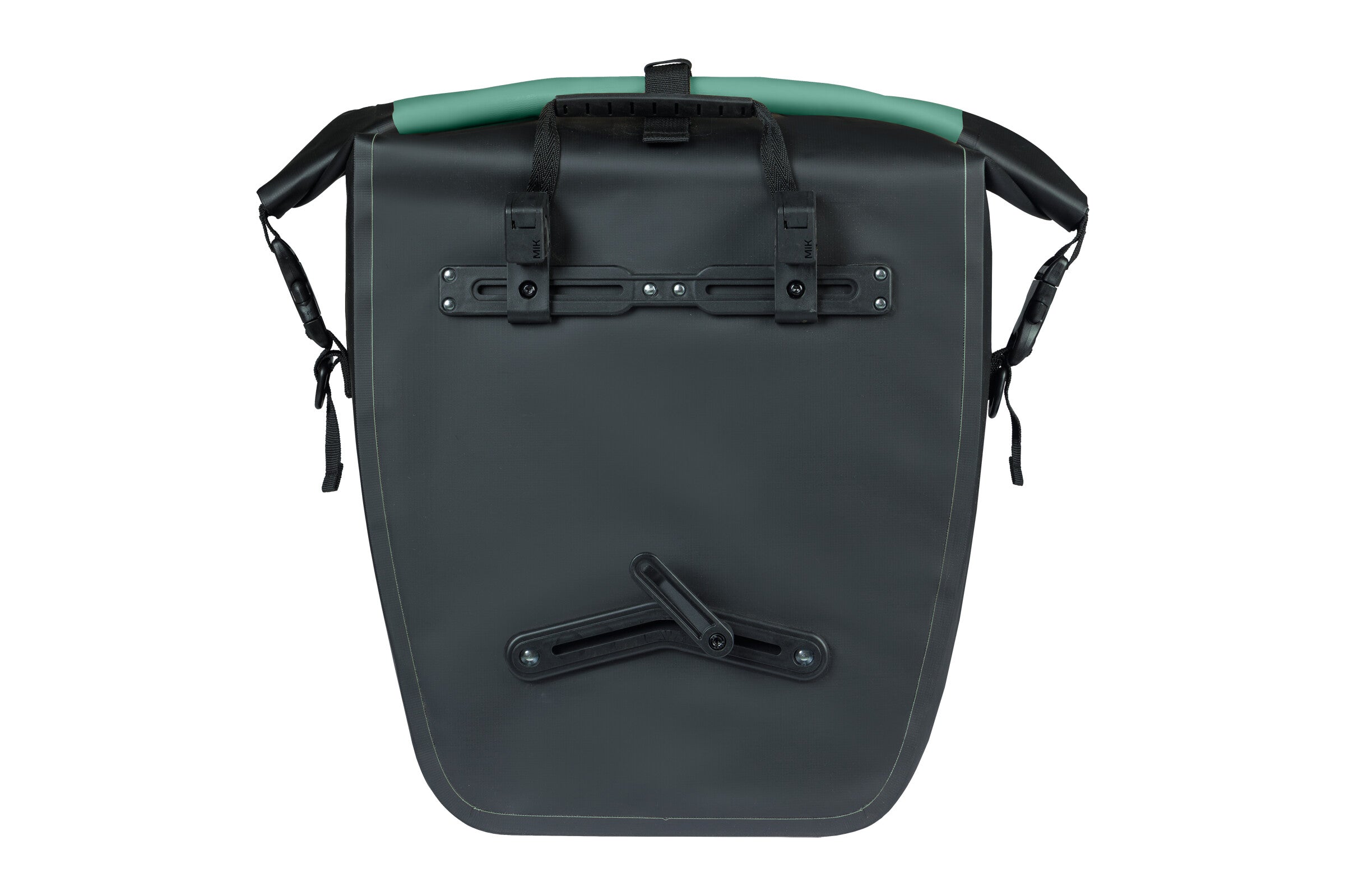 Basil Gepäckträgertasche Rivo L MIK Hooks grün 31L