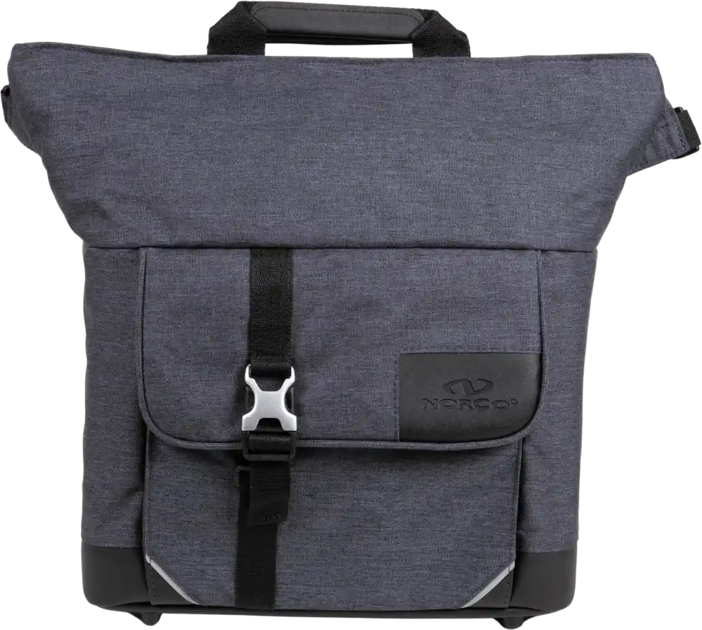 Norco Belford City Gepäckträgertasche grau Klickfix 15L