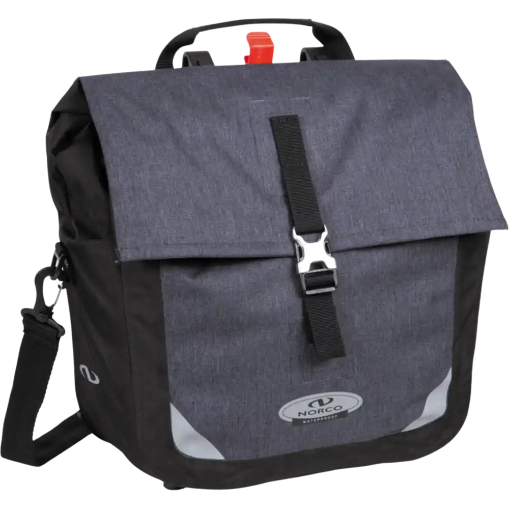 Norco Kinsley City Gepäckträgertasche grau Klickfix 16L