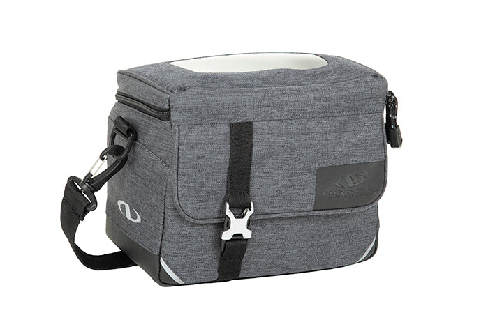 Norco Glenbar Lenkertasche grau Klickfix Smartphonefach 5L