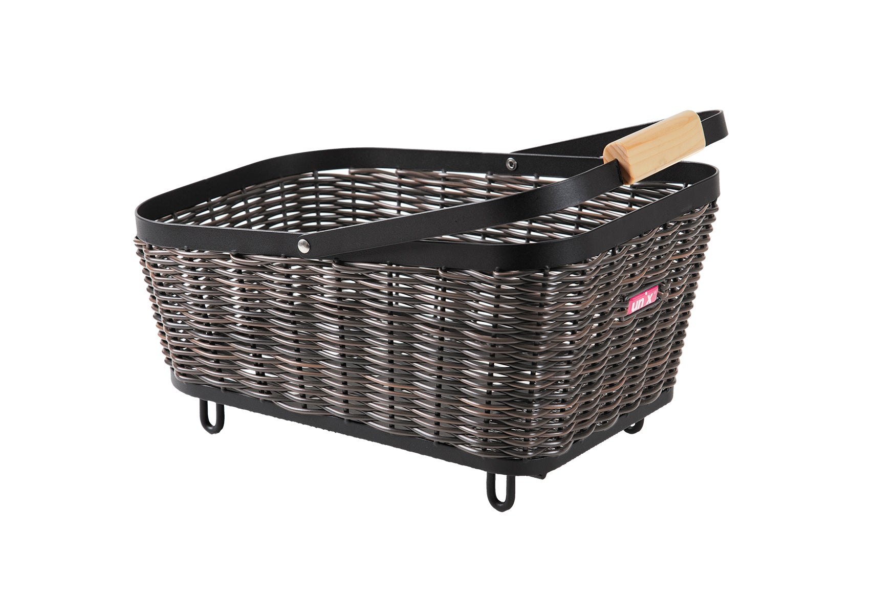 Unix Berno Korb hinten schwarz/braun 18,5L Universal System