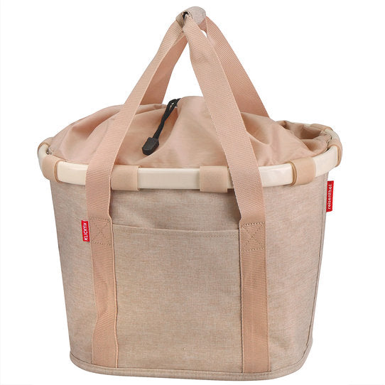 KlickFix Bikebasket Twist Coffee