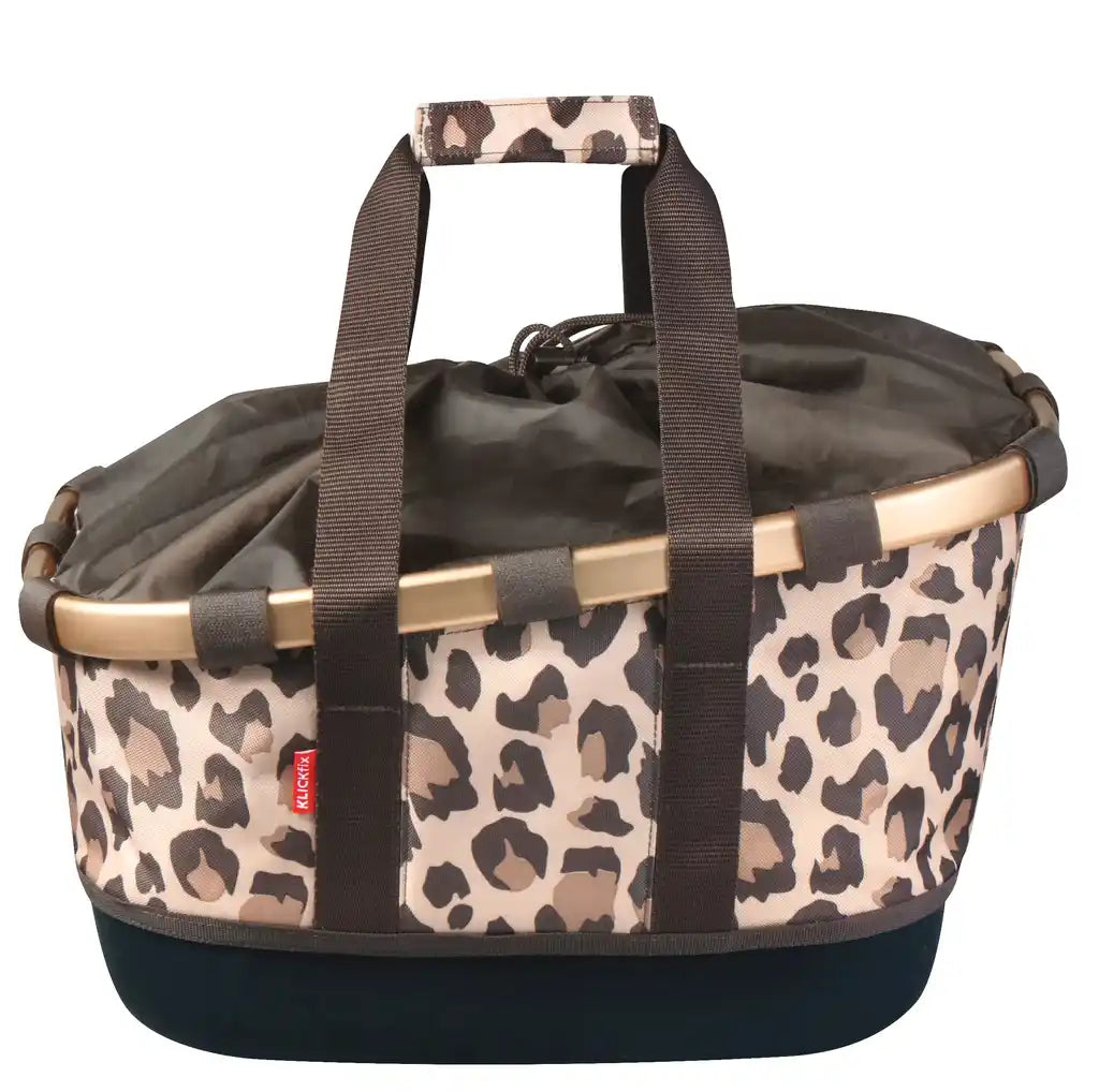 Reisenthel Korb m. KLICKfix UniKlip 2 Adapter leo macchiato