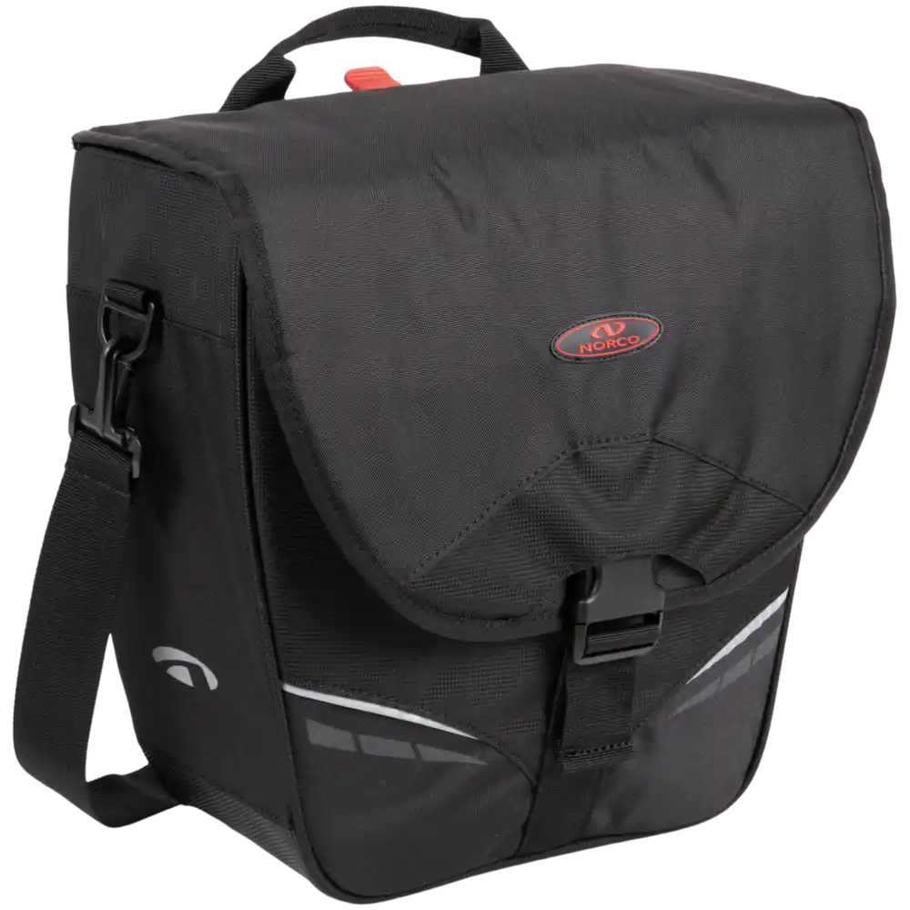 norco fahrradtaschen ersatzteile Tasche Utah City mit KLICKfix Kompakt Schiene Helmgröße:58-63cm Fahrradanhänger | ABC Design Category:E Bike City / Urban_Magura HS 11