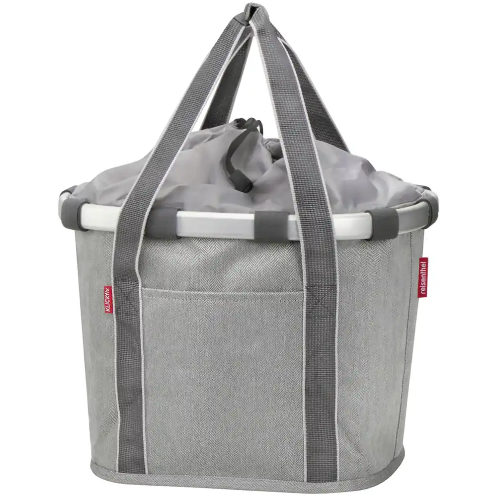 Reisenthel Lenkerkorb Heringbone Grau 15 L