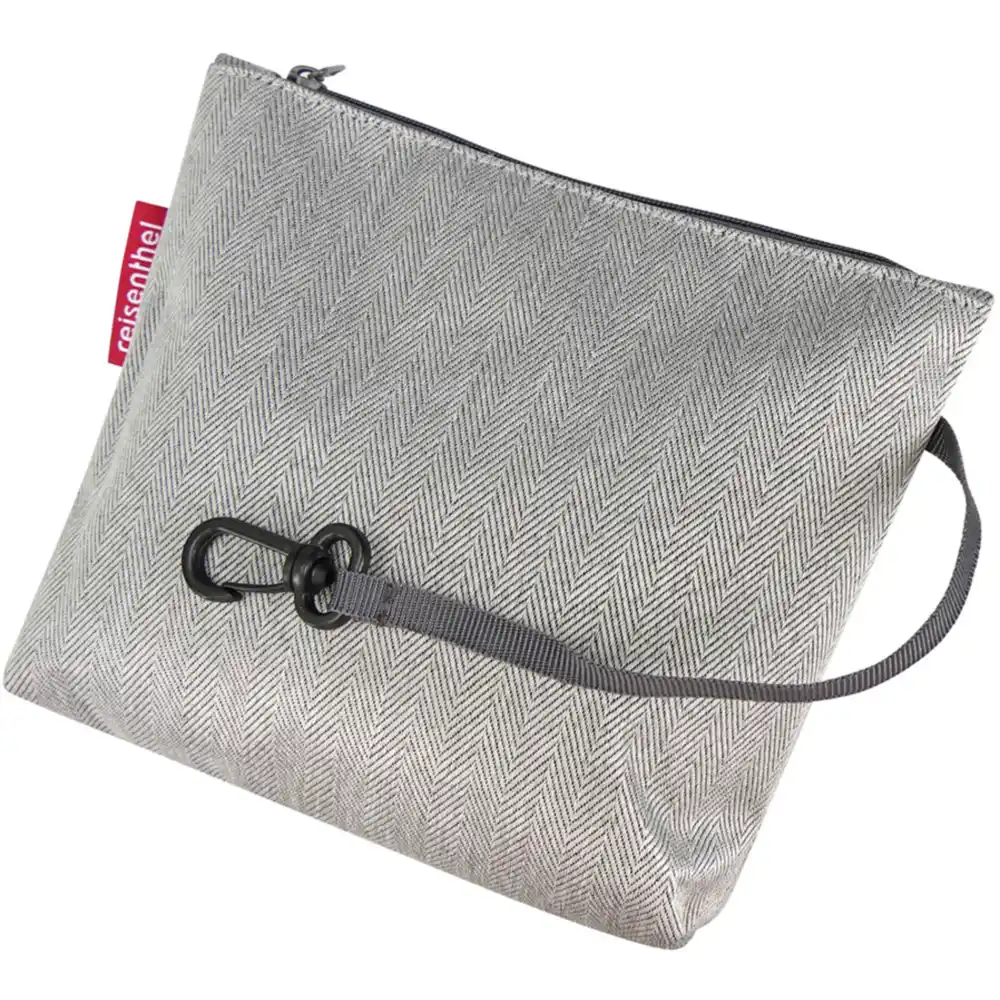Reisenthel Lenkerkorb Heringbone Grau 15 L