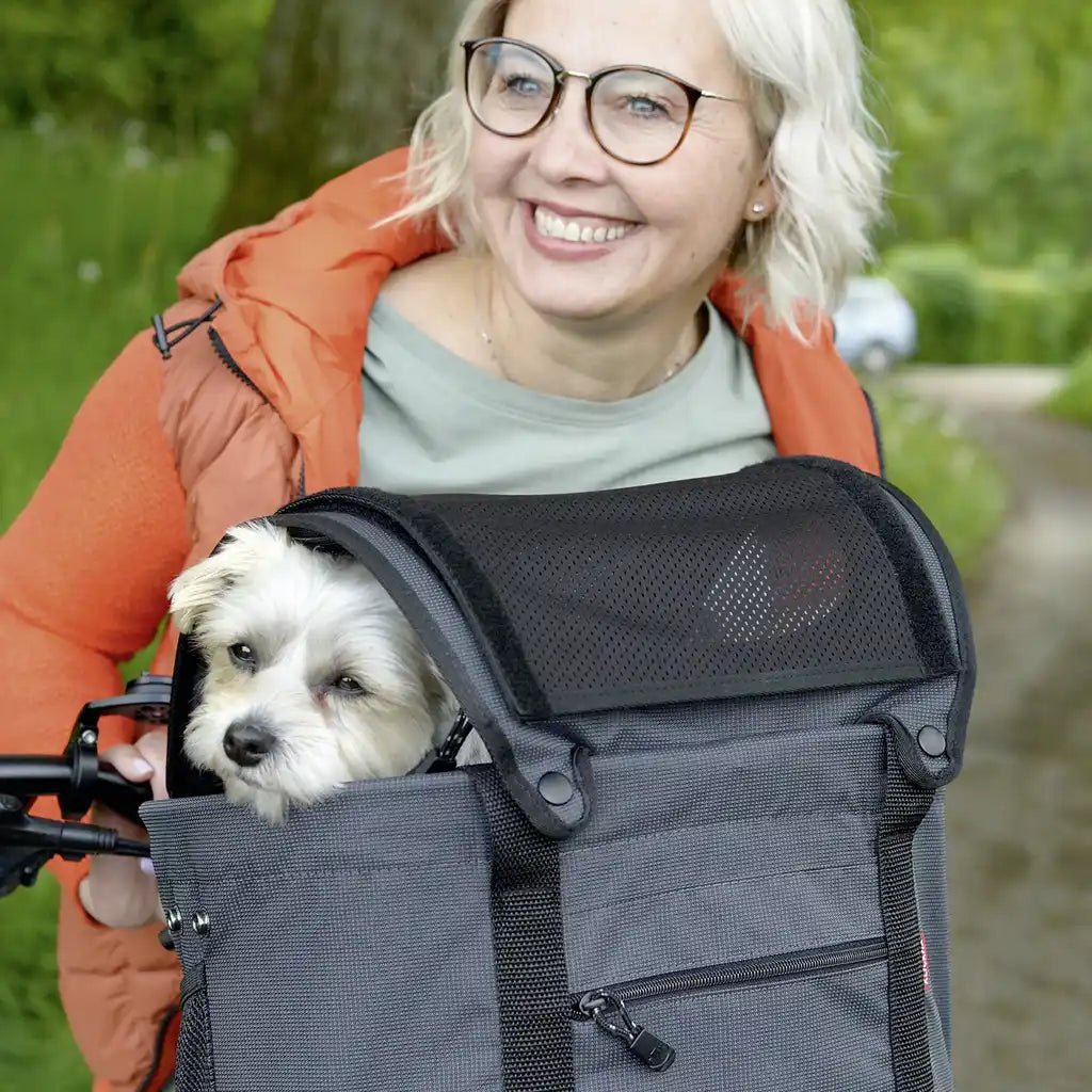 KLICKfix Doggy Sonnenschutz für Doggy Shopper Schwarz