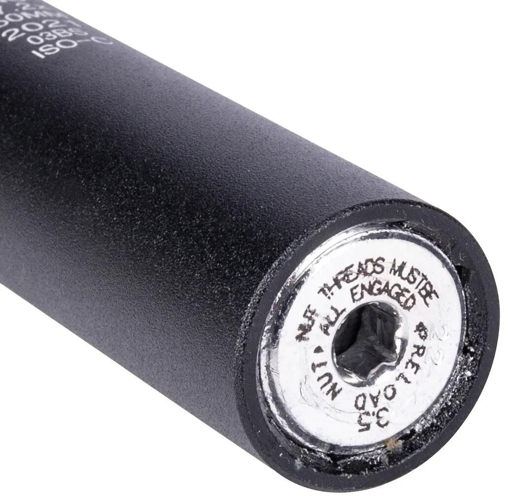 CT Federsattelsütze Kano 31,6 X 350mm bis 120kg schwarz