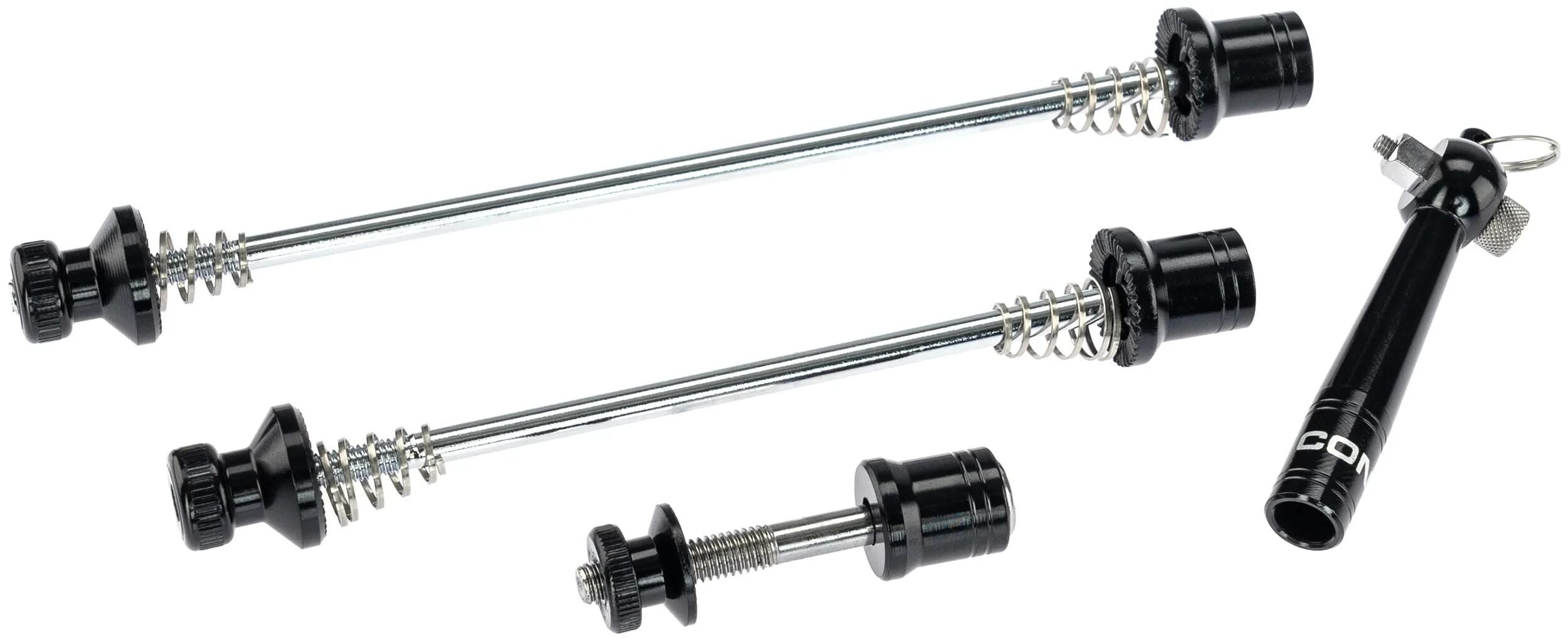 Contec Schnellspann-Set SQR+ L Aluminium Diebstahlgesichert