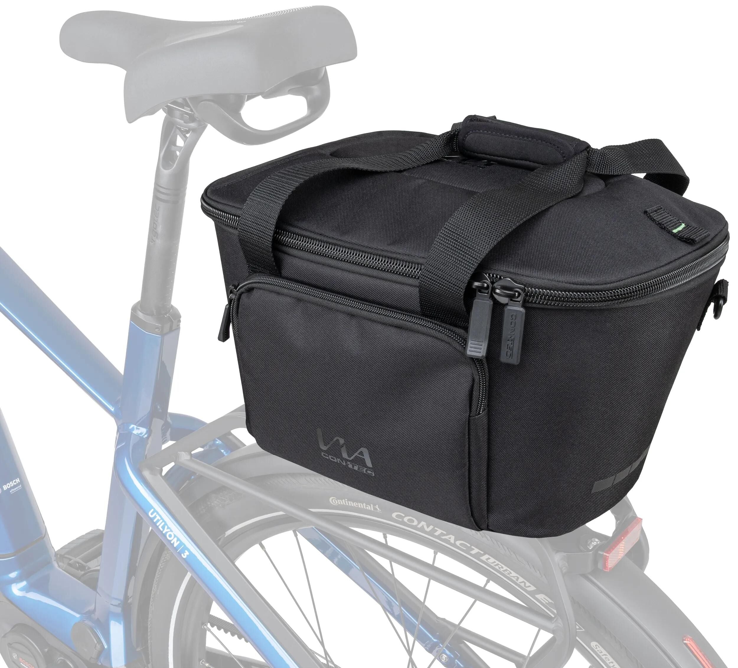 Con-Tec Korbtasche VIA Shopper Mik 2.0 Schwarz 24L
