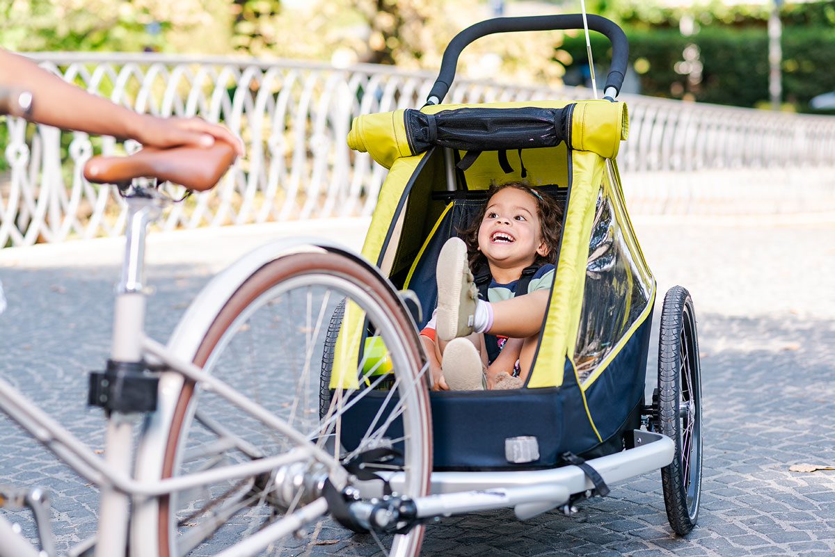 Croozer Kinderanhänger Kid for 2 max. Zuladung 45kg