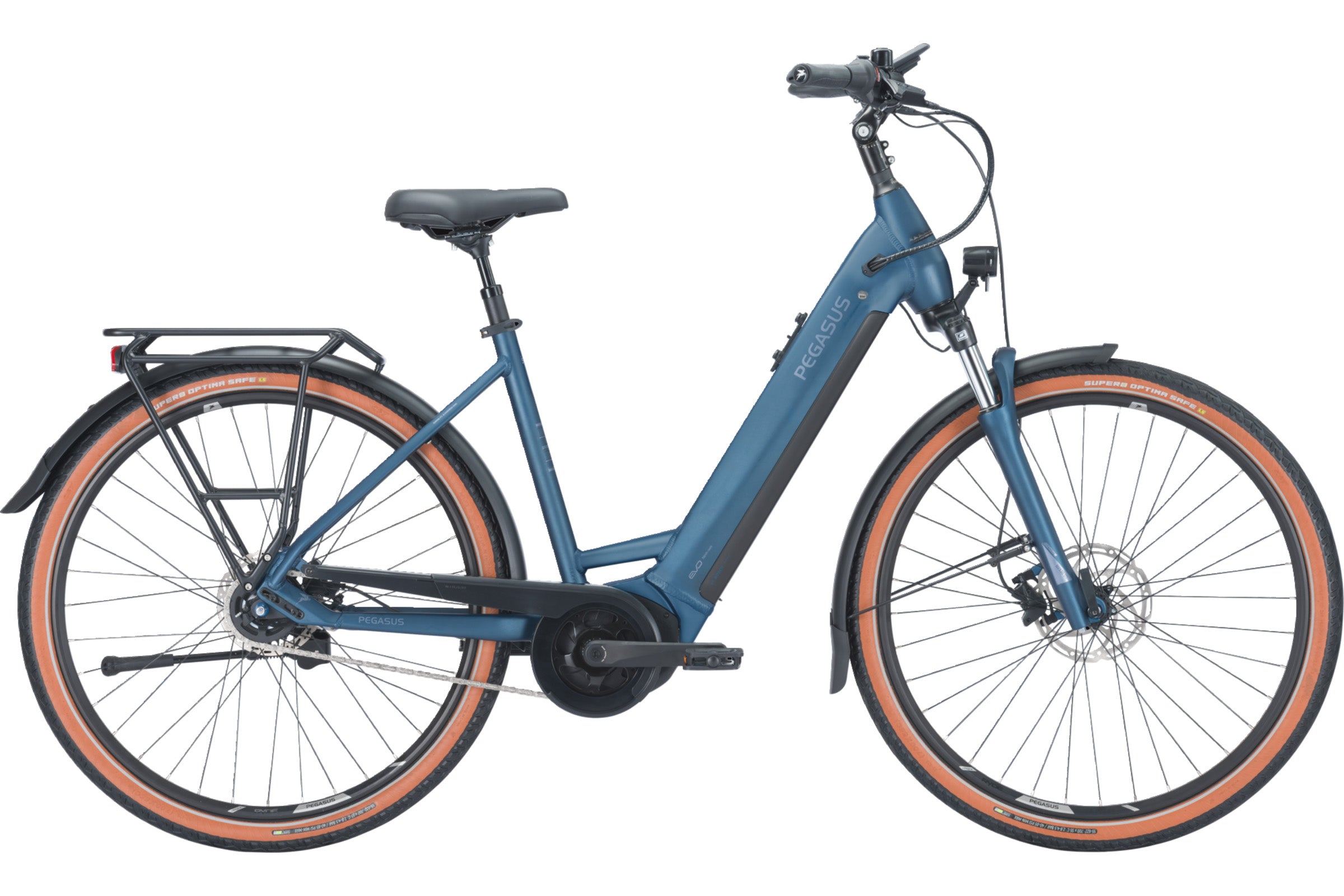 Pegasus Premio Evo 5 R blau | 750WH | E-Bike Damen City | 2024 | Rücktritt