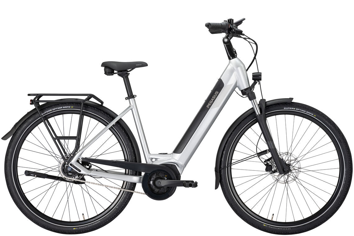 Pegasus SOLERO EVO 5 F silber | 625WH | E-Bike Damen City | 2024 | Freilauf