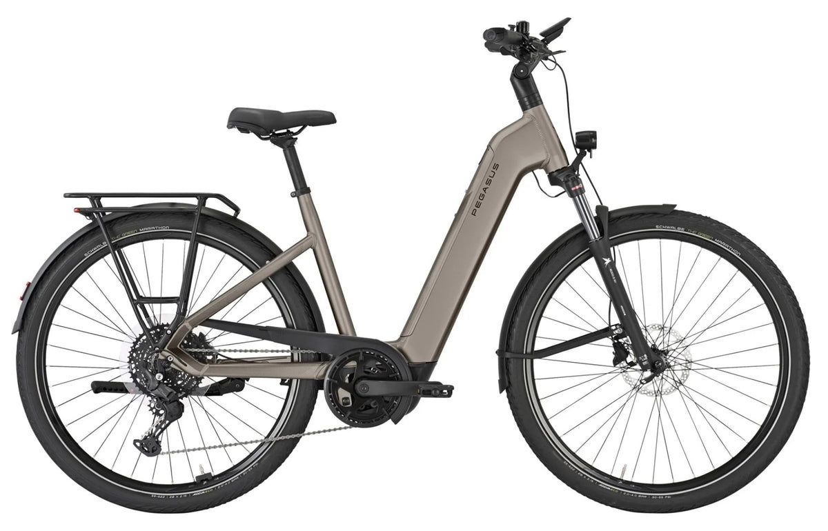Pegasus PREMIO EVO 10 Lite grau | 800WH | E-Bike Damen Trekking | 2026