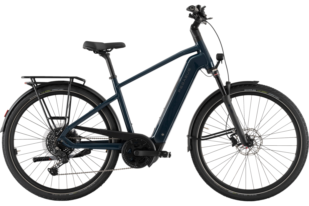 Pegasus Strong EVO 10 Lite blau | 800WH | E-Bike Herren Trekking | 2026 | Kettenschaltung
