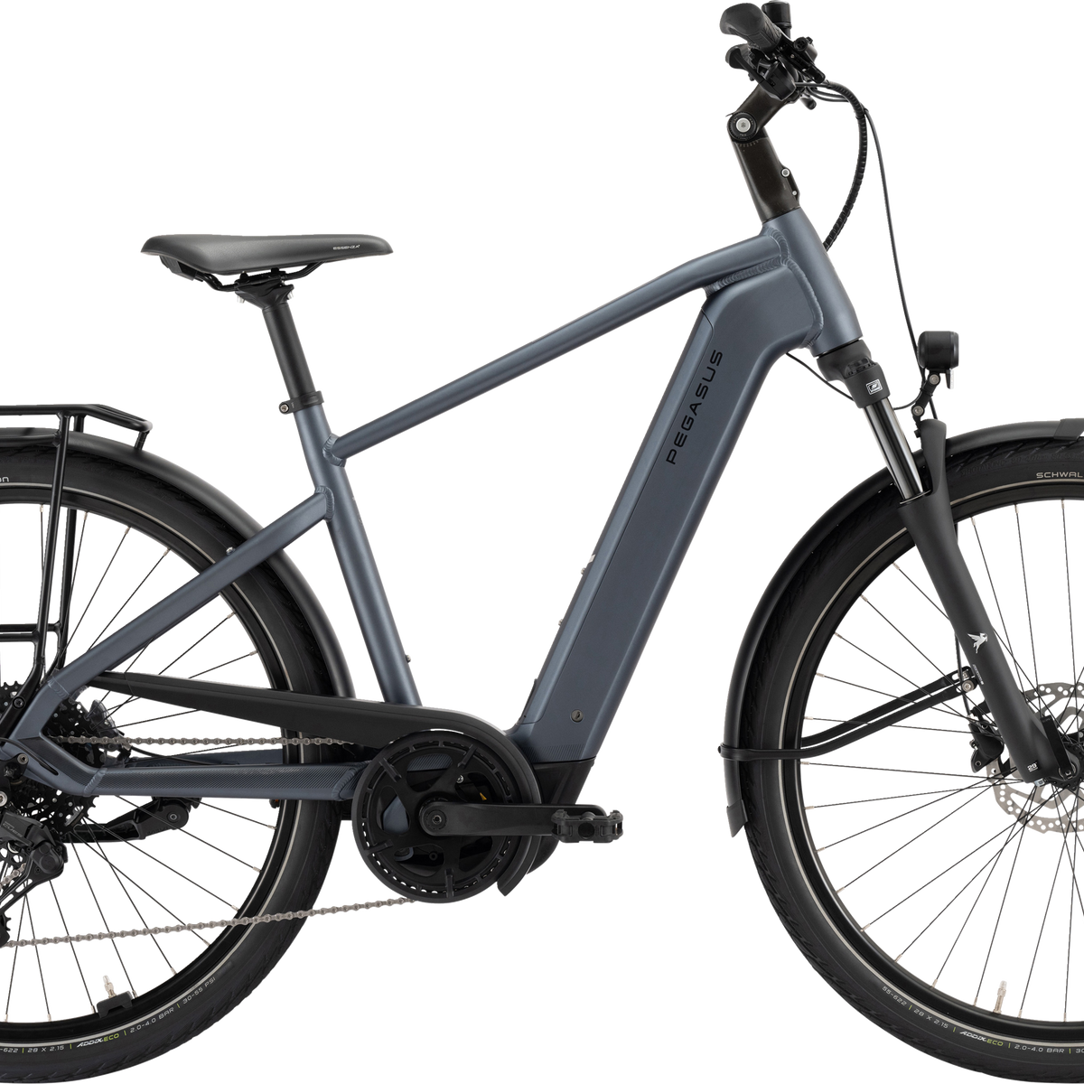 fahrradgriffe pegasus Pegasus Solero EVO 10 blau | 800WH | E-Bike Herren Trekking | 2026