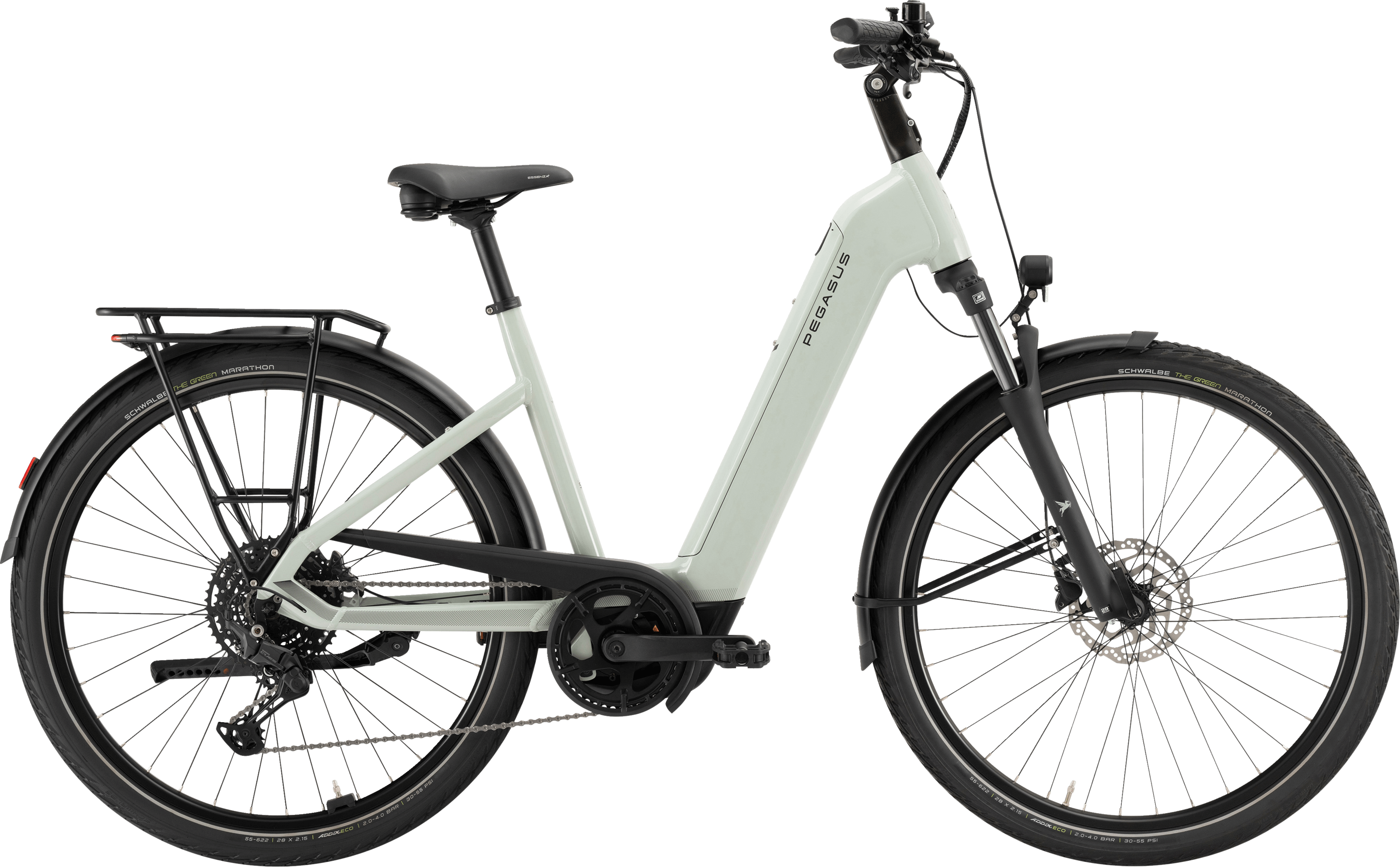 Solero EVO 10 grün (hell) | 800WH | E-Bike Damen Trekking | 2026 | Kettenschaltung
