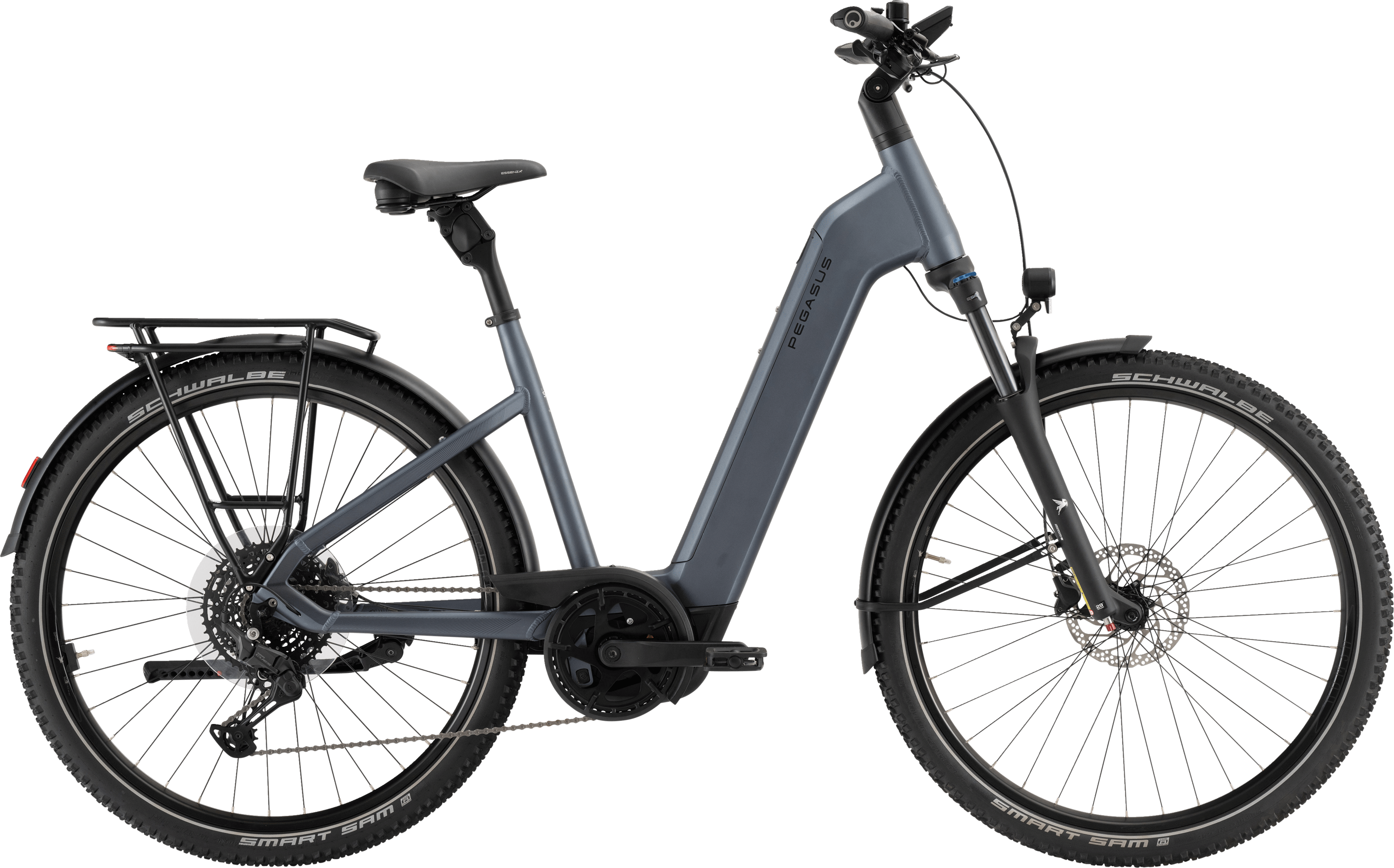 Pegasus Premio EVO SUV 10 blau | 800WH | E-Bike Damen Trekking | 2026 | Kettenschaltung