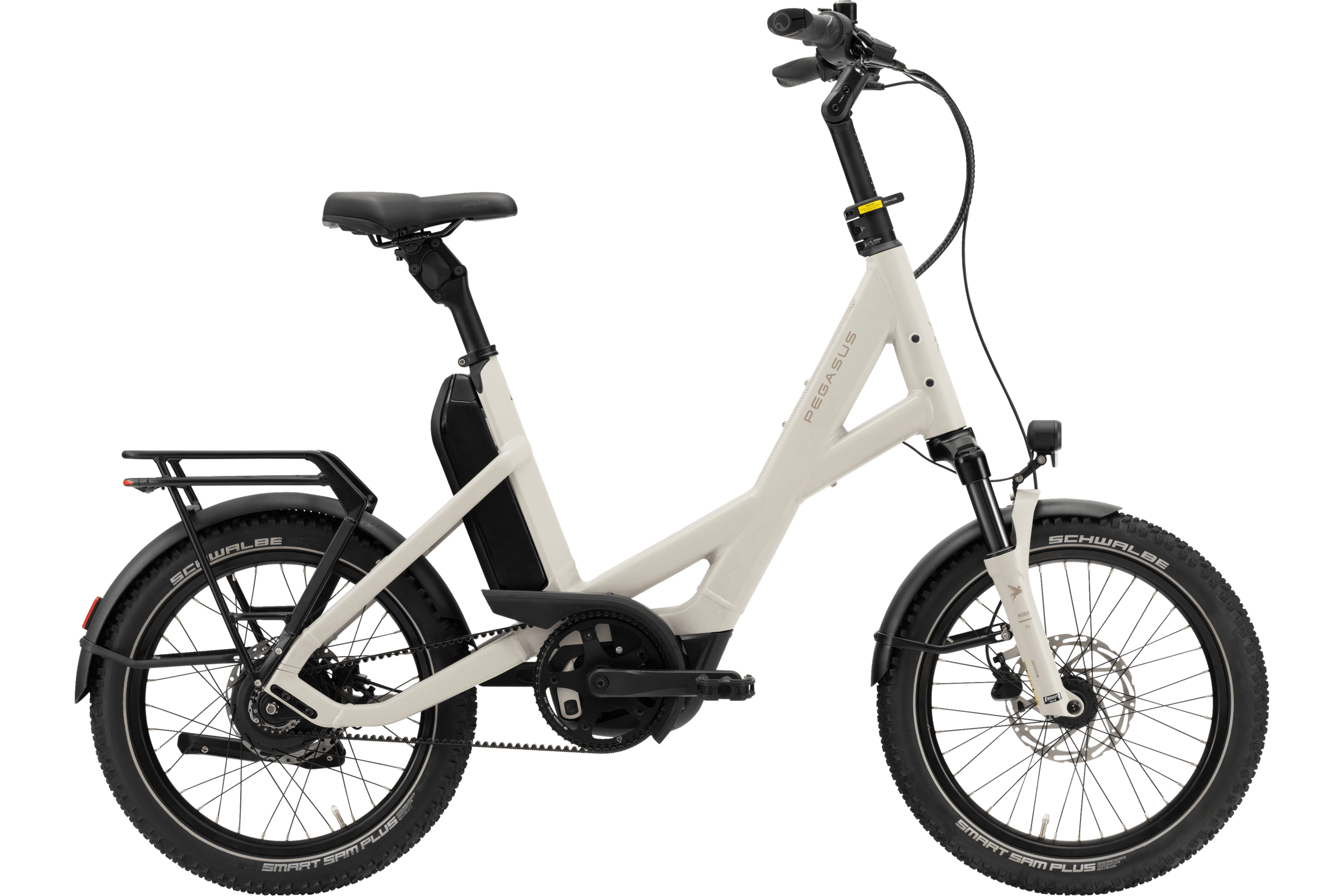 Pegasus Swing NV Belt grau | 800WH | E-Bike Kompakt | 2026 | Enviolo