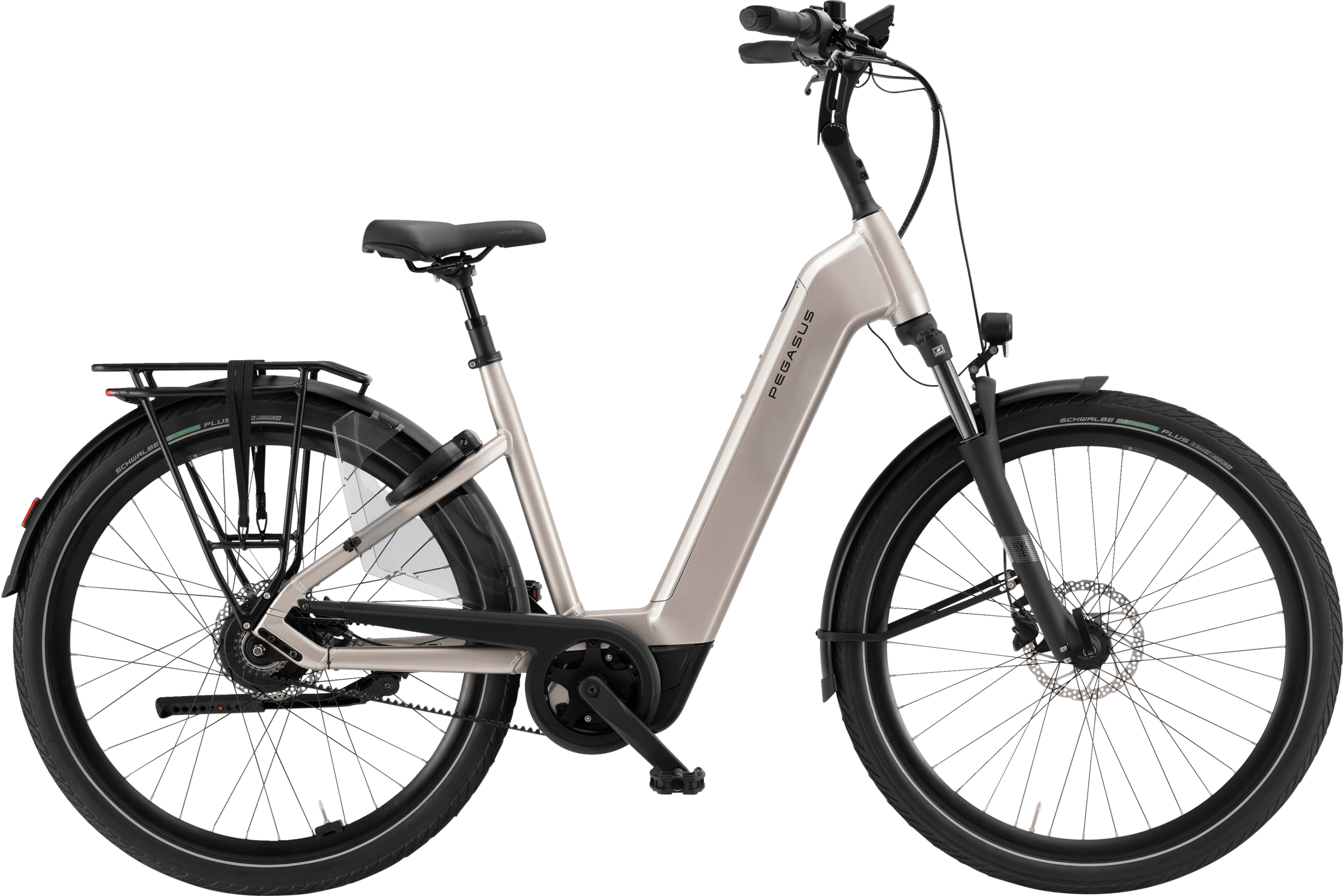 Pegasus RAVENNA  EVO NV Belt silber | 800WH | E-Bike Damen Trekking | 2026 | Enviolo