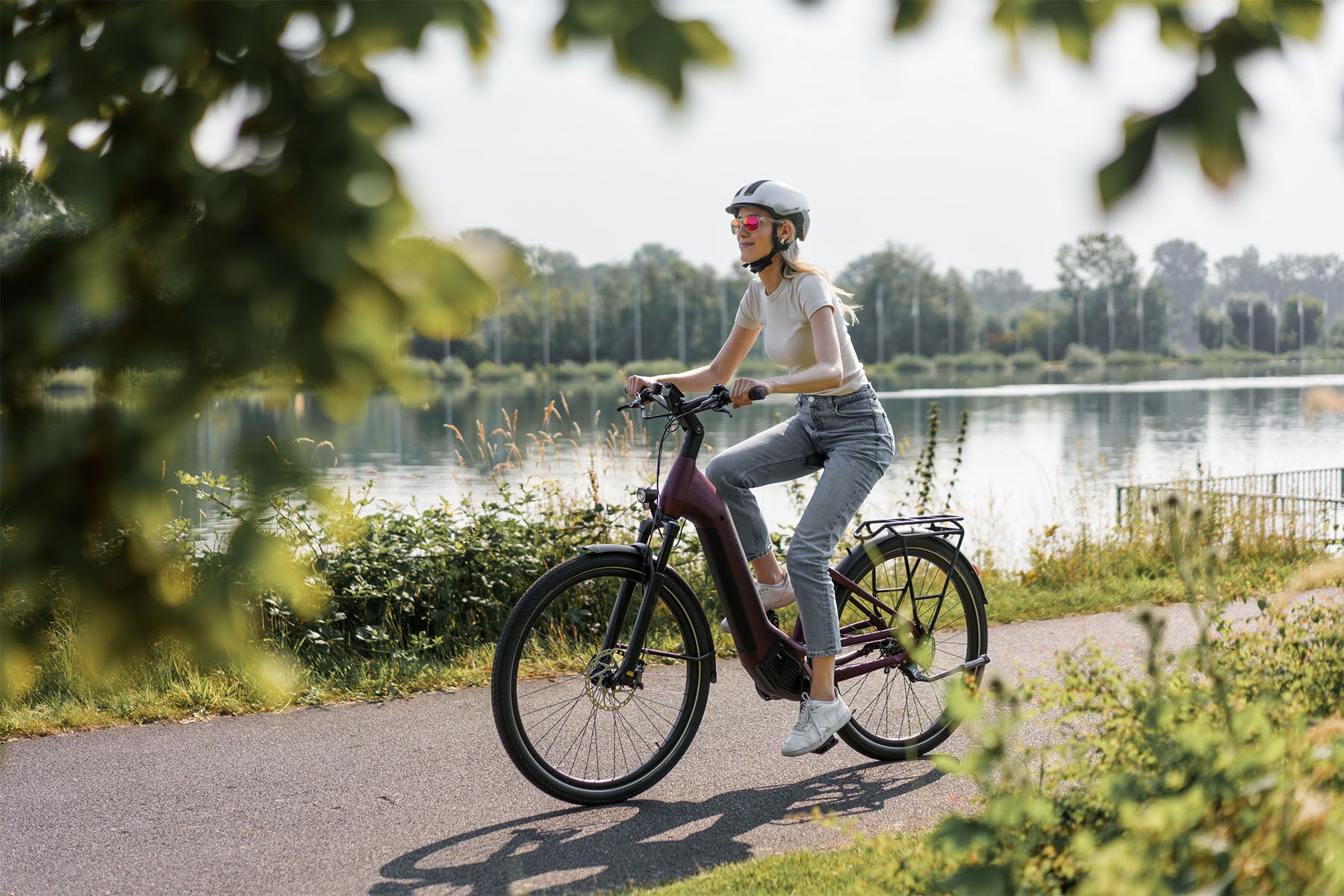 Pegasus ESTREMO EVO 12 Lite rot | 700WH | E-Bike Damen Trekking | 2025 | Getriebetechnik