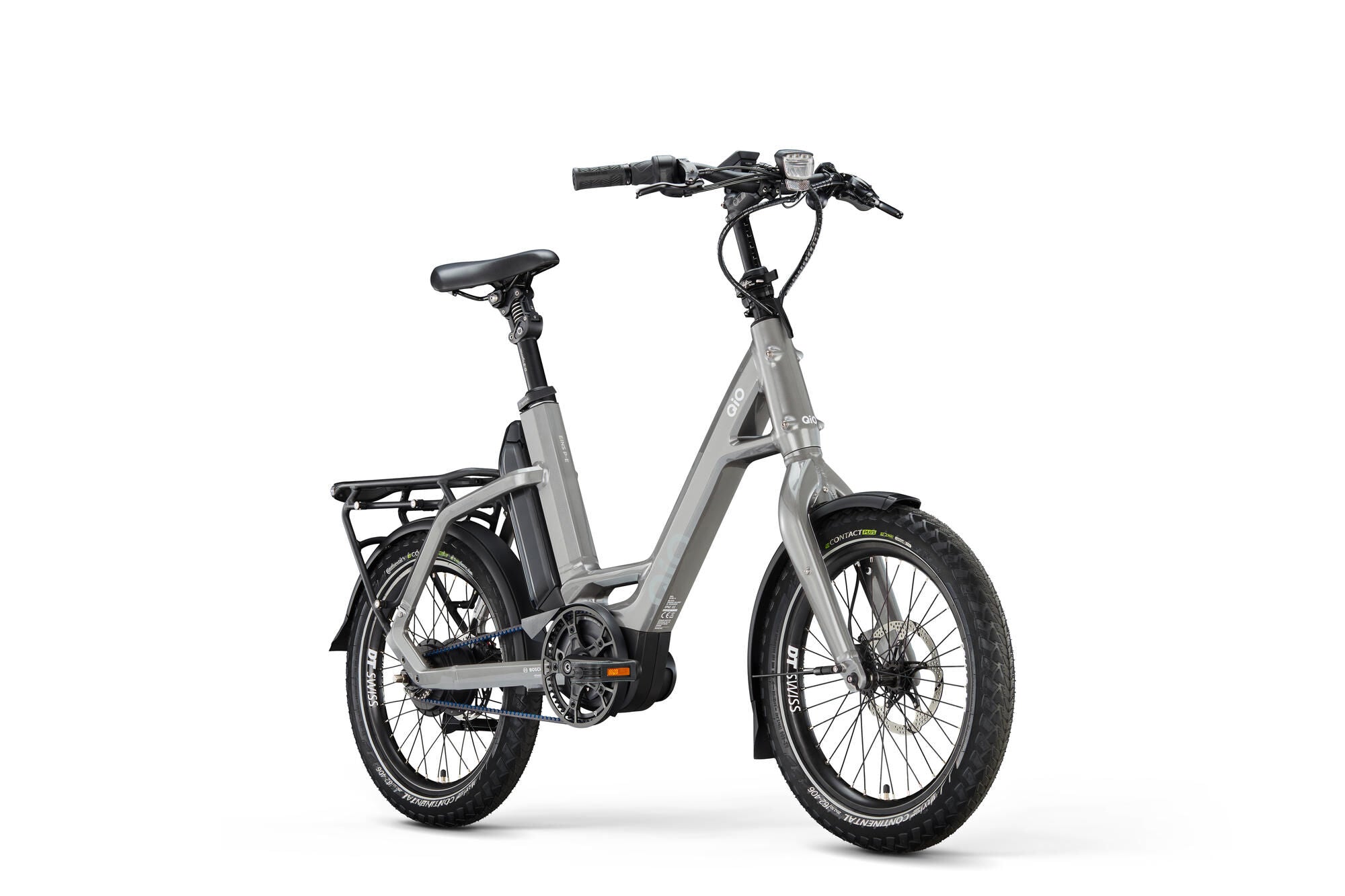 QiO EINS P-E grau | 545WH | E-Bike Kompakt | 2025 | Enviolo