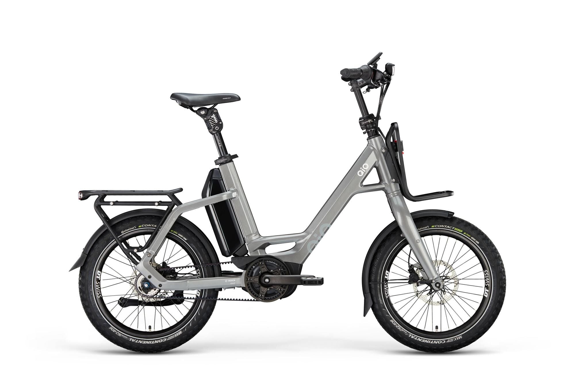QiO EINS+ P-5 grau | 800WH | E-Bike Kompakt | 2025 | Rücktritt