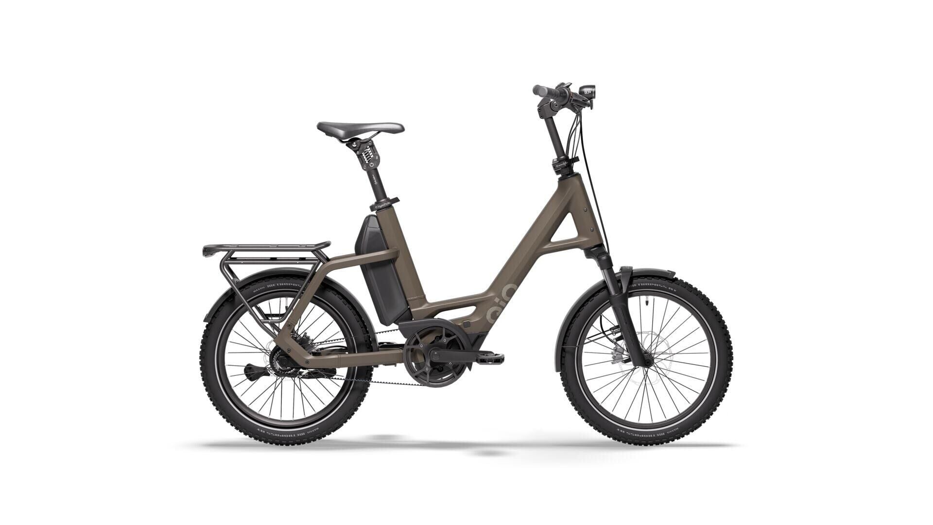 QiO Compact CX5x braun | 800WH | E-Bike Kompakt | 2026 | Freilauf