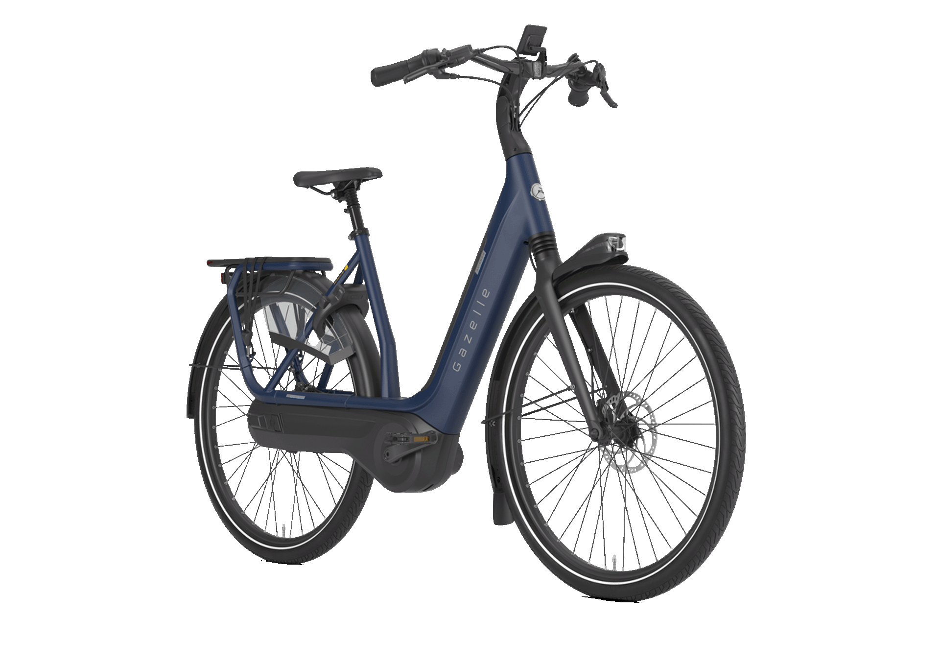 Gazelle Avignon C8 HMB blau | 625WH | E-Bike Damen City | 2024 | Freilauf