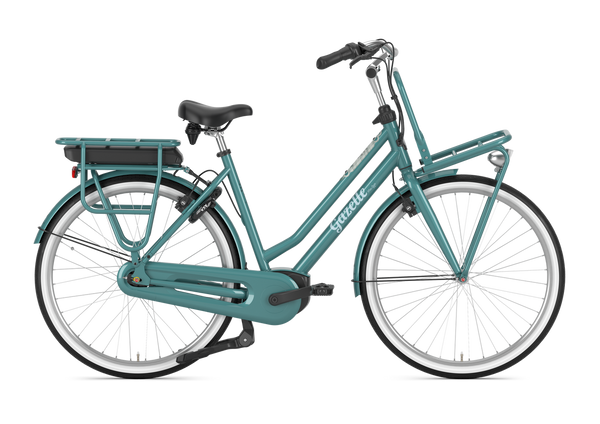 hollandrad in türkis Gazelle Miss Grace C7+ HMB Smart | 500WH Size:1