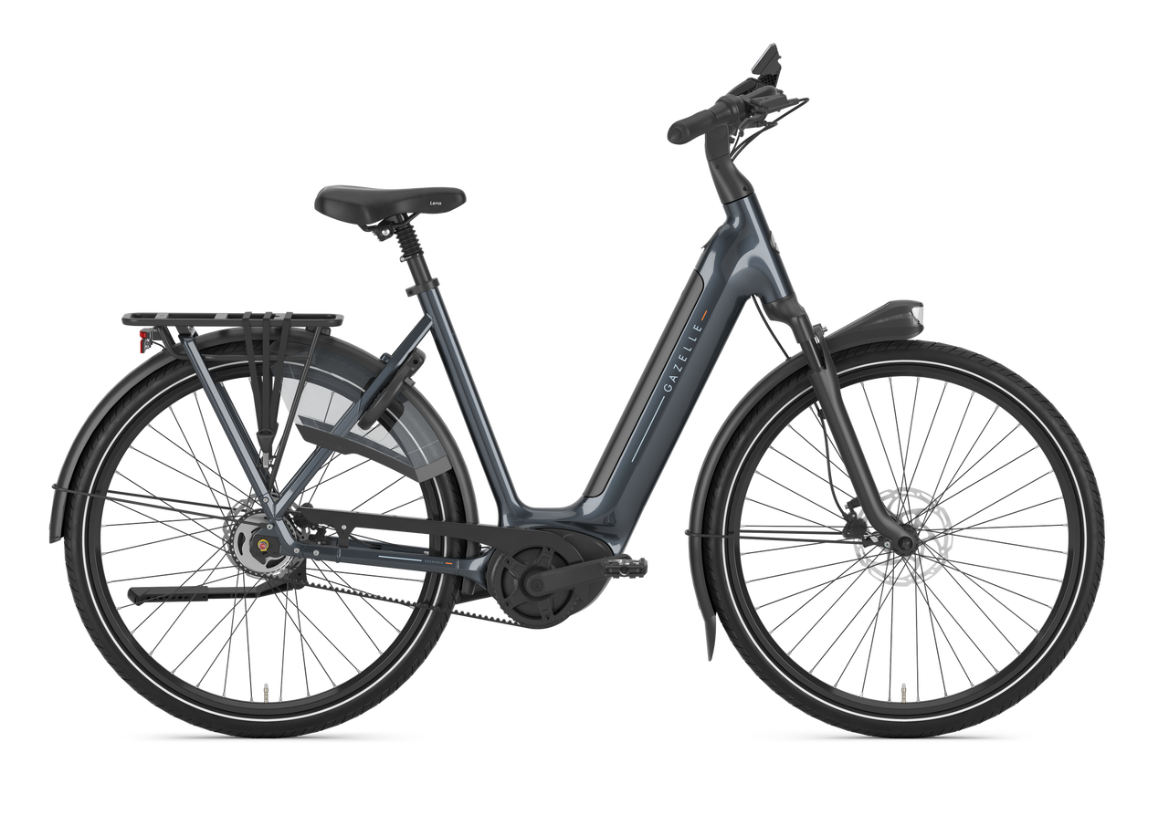 Gazelle Grenoble C5 HMB anthrazit | 600WH | E-Bike Damen City | 2025 | Freilauf