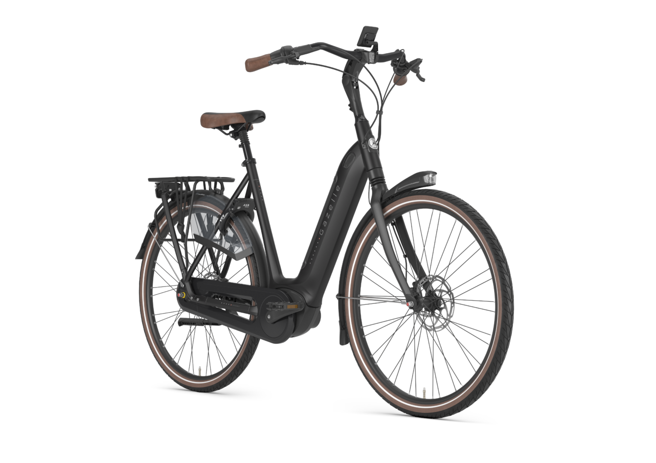 Gazelle Grenoble C8 HMB schwarz | 500WH | E-Bike Damen City | 2024 | Freilauf
