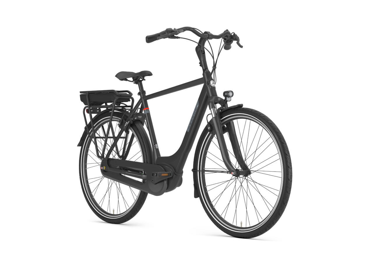 Gazelle Paris C7+ HMB RT schwarz | 500WH | E-Bike Herren City | 2024 | Rücktritt