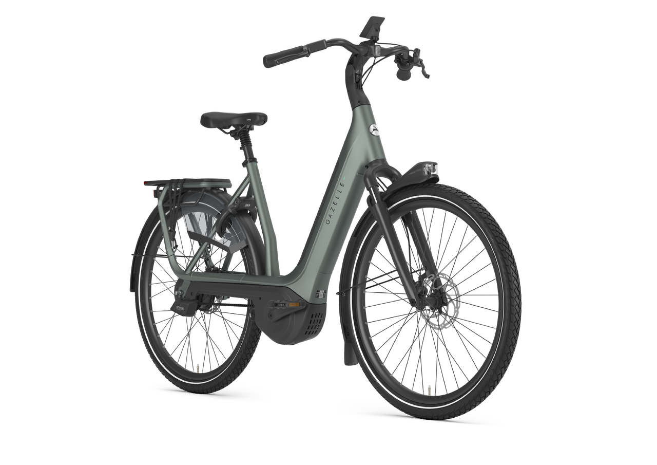 Gazelle Avignon C380+ grün | 800WH | E-Bike Damen City | 2026 | Enviolo Automatic